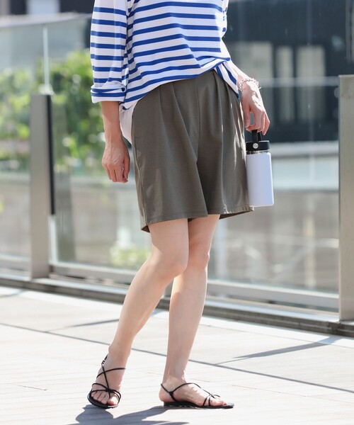 B:MING by BEAMS(ビーミングバイビームス)の「B:MING by BEAMS / ランド アンド ウォーター ハーフ パンツ(その他パンツ・レディース・オリーブ/ブラック・SMALL/MEDIUM)」の14枚目の写真
