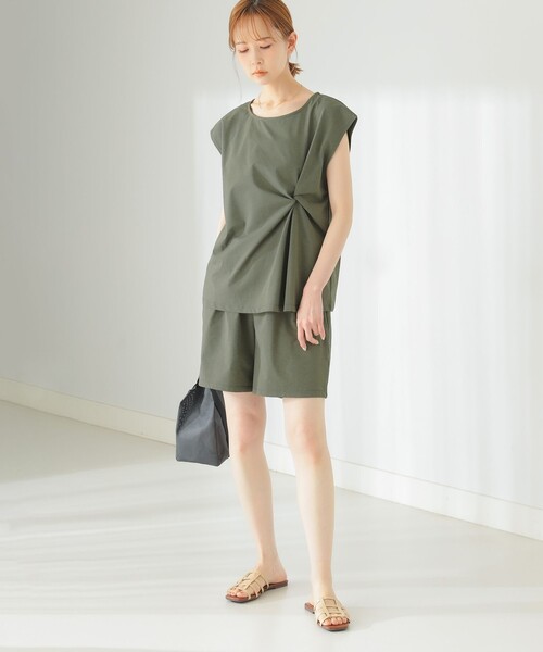 B:MING by BEAMS(ビーミングバイビームス)の「B:MING by BEAMS / ランド アンド ウォーター ハーフ パンツ(その他パンツ・レディース・オリーブ/ブラック・SMALL/MEDIUM)」の18枚目の写真