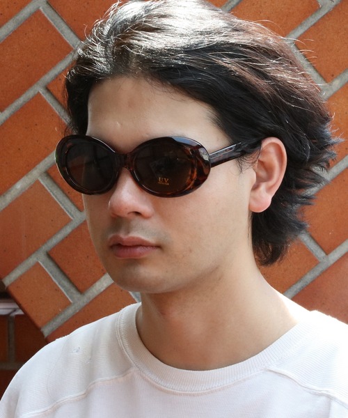 8(eight)(エイト)の「オーバルサングラス(サングラス・メンズ・ブラウン系その他/ブラック系その他/ホワイト系その他・FREE)」の14枚目の写真