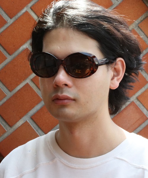 8(eight)(エイト)の「オーバルサングラス(サングラス・メンズ・ブラウン系その他/ブラック系その他/ホワイト系その他・FREE)」の10枚目の写真