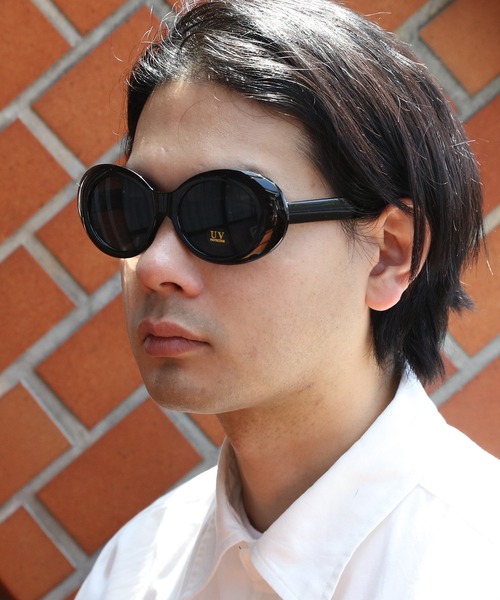 8(eight)(エイト)の「オーバルサングラス(サングラス・メンズ・ブラウン系その他/ブラック系その他/ホワイト系その他・FREE)」の13枚目の写真