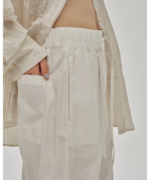 セール】Cotton Gather Pants（その他パンツ）｜TODAYFUL