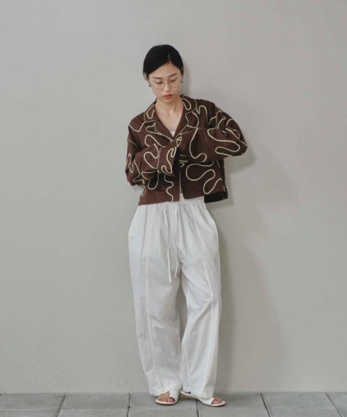 セール】Cotton Gather Pants（その他パンツ）｜TODAYFUL