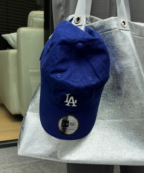 DouDou(ドゥドゥ)の「【NEW ERA/ニューエラ】MLB Casual Classic ロサンゼルスドジャース(キャップ・レディース・ブルー・FREE)」の4枚目の写真