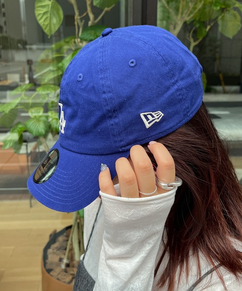 DouDou(ドゥドゥ)の「【NEW ERA/ニューエラ】MLB Casual Classic ロサンゼルスドジャース(キャップ・レディース・ブルー・FREE)」の5枚目の写真
