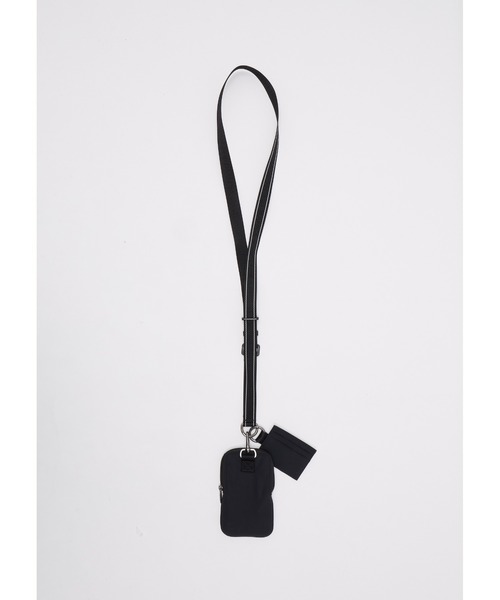 ARMANI EXCHANGE（アルマーニエクスチェンジ）の「【A|X アルマーニ エクスチェンジ】AXロゴ　小物入れ/PHONEケース（ポーチ・メンズ・ブラック・FREE）」の2枚目の写真