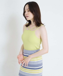 A de a.v.v | テレコキャミ(Tシャツ/カットソー)