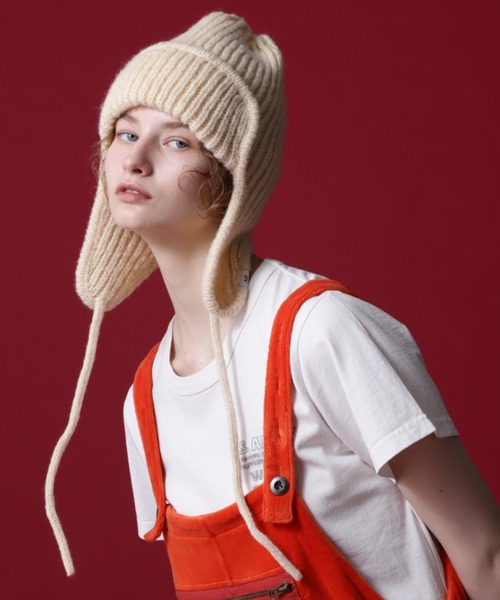 AVIREX（アヴィレックス）の「《直営店限定》KNIT FLIGHT CAP