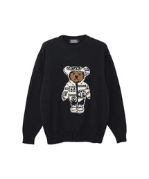 HYSTERIC GLAMOUR | HYSTERIC TEDDYジャカード セーター(ニット/セーター)