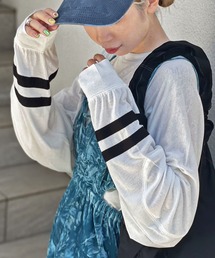 CIAOPANIC | 【23AW】シアーフットボールロングTシャツ(Tシャツ/カットソー)