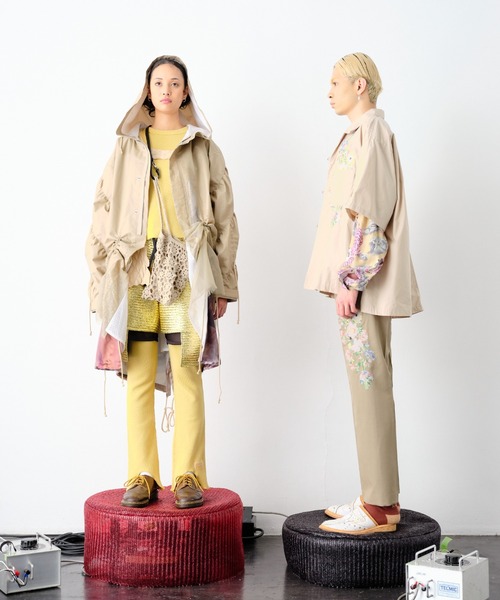 SEVESKIG（セヴシグ）の「SEVESKIG/セブシグ/Unconventional Classic Flower S/SL Shirt（シャツ/ブラウス・メンズ・ブラック/ベージュ・SMALL/MEDIUM/LARGE/X-LARGE）」の7枚目の写真