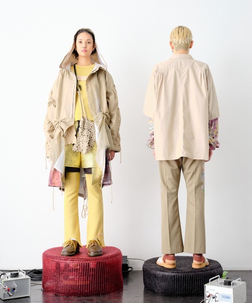 SEVESKIG（セヴシグ）の「SEVESKIG/セブシグ/Unconventional Classic Flower S/SL Shirt（シャツ/ブラウス・メンズ・ブラック/ベージュ・SMALL/MEDIUM/LARGE/X-LARGE）」の8枚目の写真