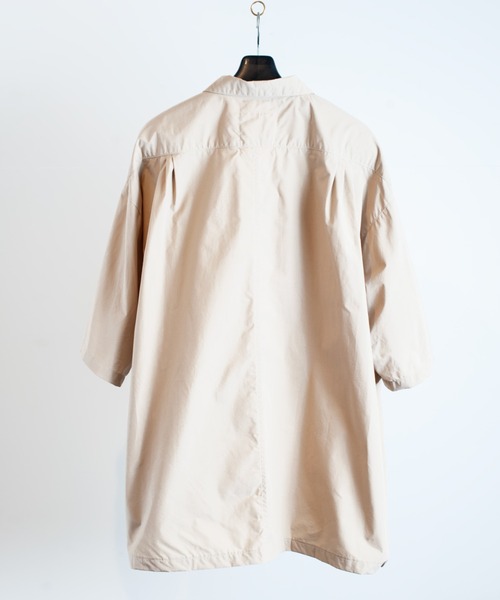 SEVESKIG（セヴシグ）の「SEVESKIG/セブシグ/Unconventional Classic Flower S/SL Shirt（シャツ/ブラウス・メンズ・ブラック/ベージュ・SMALL/MEDIUM/LARGE/X-LARGE）」の5枚目の写真