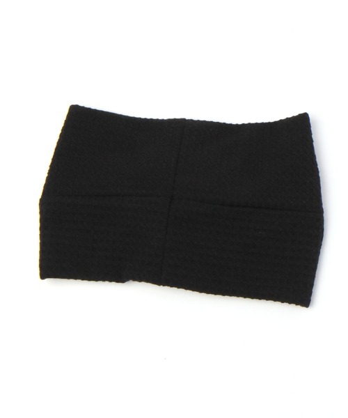 studio CLIP（スタディオクリップ）の「ねじりヘアターバン（ヘアバンド・レディース・チャコール/ベージュ・FREE）」の7枚目の写真