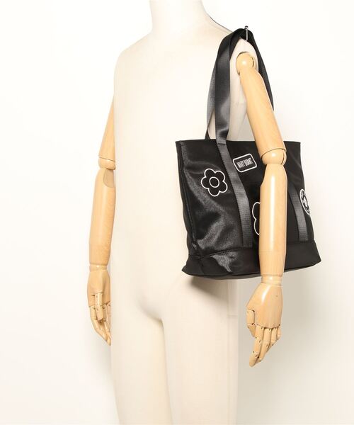 MARY QUANT（マリークワント）の「ワッペンポイントシャイニー トート