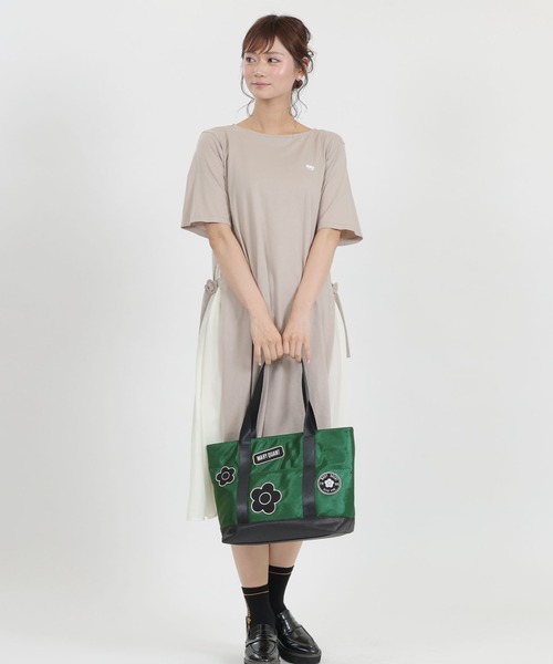 MARY QUANT（マリークワント）の「ワッペンポイントシャイニー トート