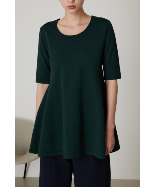 美品 RIM.ARK Neck line 2way flare knit Neck line 2way flare knit(505472008) | リムアーク(RIM.ARK