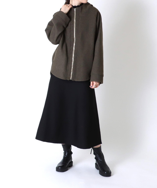 Three Four Time（ｽﾘｰﾌｫｰﾀｲﾑ）の「ソフトマーメイドスカート（スカート・レディース・ブルー/アイボリー/ブラック・FREE）」の20枚目の写真