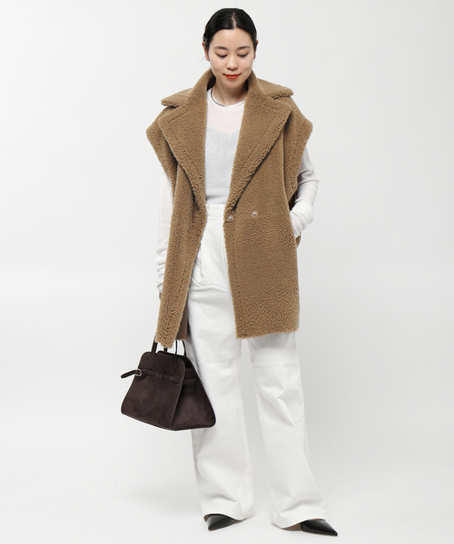 AP STUDIO ムートンコート モコモコ テディベア