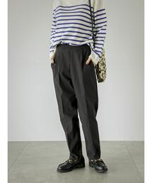 Lugnoncure | 【選べる3サイズ】ストレッチテーパードパンツ(その他パンツ)