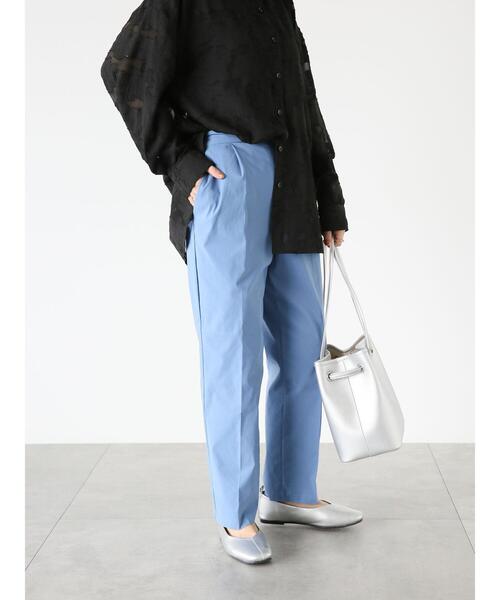 Lugnoncure（ルノンキュール）の「【選べる3サイズ】ストレッチテーパードパンツ（その他パンツ・レディース・ブラック/グリーン/ブルー/ベージュ/モカ・S/M/L）」の11枚目の写真