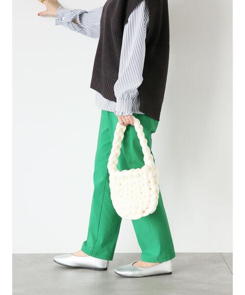 Lugnoncure（ルノンキュール）の「【選べる3サイズ】ストレッチテーパードパンツ（その他パンツ・レディース・ブラック/グリーン/ブルー/ベージュ/モカ・S/M/L）」の15枚目の写真