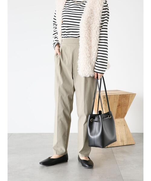 Lugnoncure（ルノンキュール）の「【選べる3サイズ】ストレッチテーパードパンツ（その他パンツ・レディース・ブラック/グリーン/ブルー/ベージュ/モカ・S/M/L）」の18枚目の写真