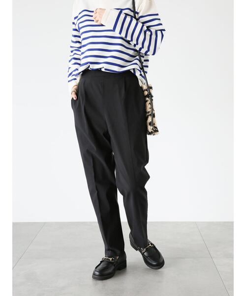 Lugnoncure（ルノンキュール）の「【選べる3サイズ】ストレッチテーパードパンツ（その他パンツ・レディース・ブラック/グリーン/ブルー/ベージュ/モカ・S/M/L）」の22枚目の写真