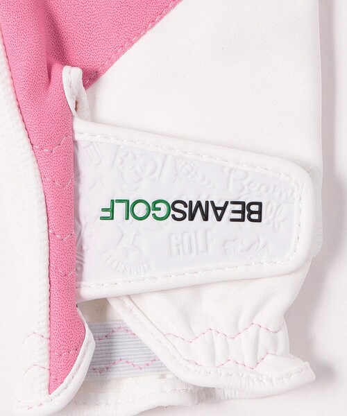 BEAMS GOLF（ビームスゴルフ）の「〈UNISEX〉 BEAMS GOLF / エンボスロゴ バイカラー グローブ（左手用）（ゴルフグッズ・メンズ・ロイヤルブルー/ネイビー/ピンク・XS/M/S/L）」の12枚目の写真