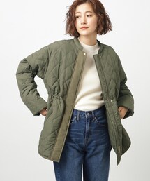 grove | はっ水機能で雨の日も安心！大人のキルティングブルゾン(その他アウター)