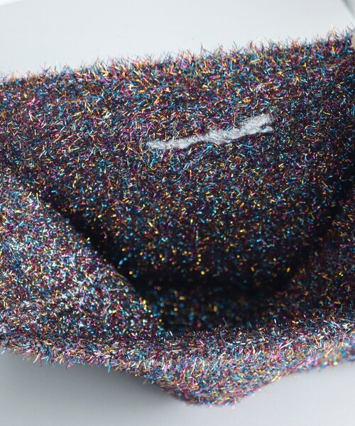 fredy emue（フレディエミュ）の「ラメモールニットトートバッグ（トートバッグ・レディース・マルチ/ブラック/シルバー・FREE）」の13枚目の写真