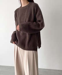 CANAL JEAN | El mar(エルマール) あぜクルーネックニット(ニット/セーター)