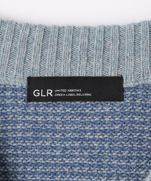 green label relaxing（グリーンレーベルリラクシング）の「タック ミジンボーダー ベスト（ベスト・メンズ・ライトブルー/ブラック・S/XL/L/M）」の13枚目の写真
