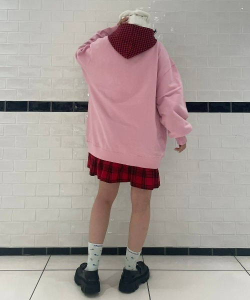 Candy Stripper(キャンディストリッパー)の「CARROT PLAYGROUND SWEAT ワンピース(スウェット・レディース・ピンク/ブラック/オフホワイト/ブルー・2)」の19枚目の写真