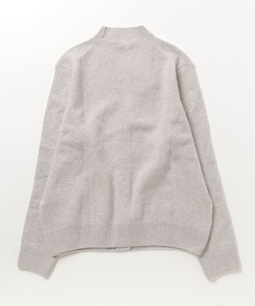 Maison Kitsune（メゾンキツネ）の「BABY FOX PATCH BOXY CARDIGAN（カーディガン/ボレロ・レディース・ライトグレー/ブラック/ネイビー・XS/S/M/L/XL）」の9枚目の写真