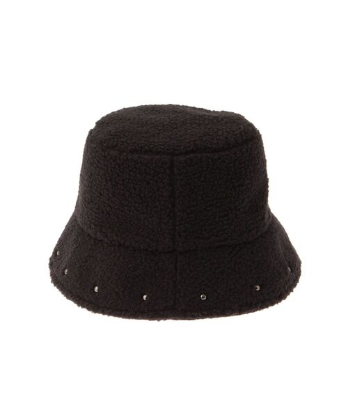 EATME（イートミー）の「スタッズボアバケットハット（ハット・レディース・ブラック・FREE）」の11枚目の写真