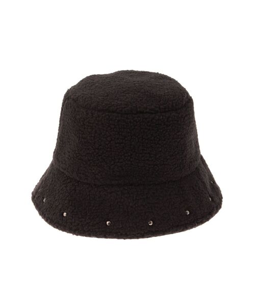 EATME（イートミー）の「スタッズボアバケットハット（ハット・レディース・ブラック・FREE）」の14枚目の写真