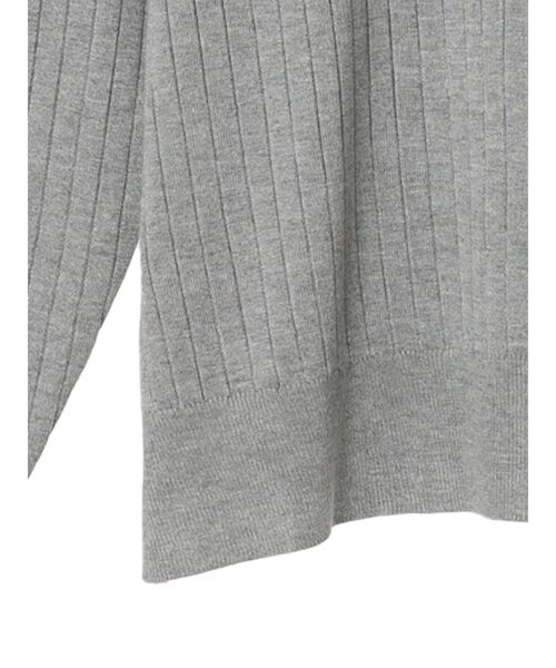 CRAFT STANDARD BOUTIQUE(クラフトスタンダードブティック)の「ワイドリブクルーネックニットプルオーバー(ニット/セーター・メンズ・カーキ/ブラック/ライトグレー/アイボリー・L/XL/M)」の17枚目の写真