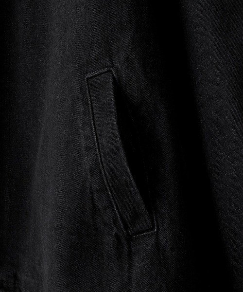 【cussil/クシル】【11.5oz】ルーズシルエットジップアップデニムブルゾン（デニムジャケット）｜cussil（クシル）