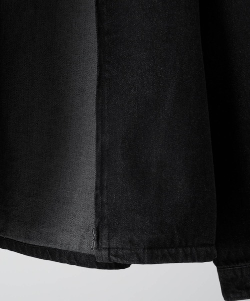 【cussil/クシル】【11.5oz】ルーズシルエットジップアップデニムブルゾン（デニムジャケット）｜cussil（クシル）