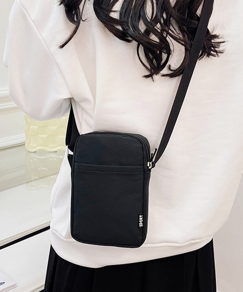 STYLEBLOCK(スタイルブロック)の「ミニショルダーバッグ(ショルダーバッグ・レディース・ベージュ/ピンク/イエロー/ブルー/パープル/ホワイト/レッド/ブラック・FREE)」の3枚目の写真