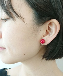 10㎜REDイヤリング