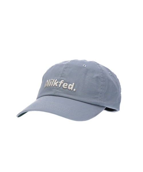 MILKFED.（ミルクフェド）の「TWILL LOGO CAP（キャップ・レディース・レッド/ライトブルー/オレンジ/ネイビー・ONE SIZE）」の3枚目の写真