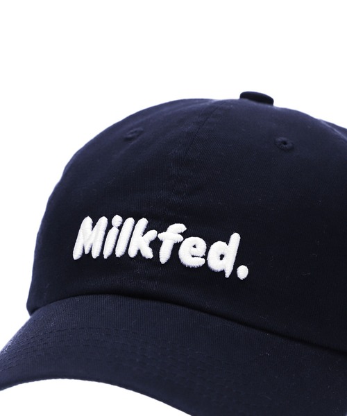 MILKFED.（ミルクフェド）の「TWILL LOGO CAP（キャップ・レディース・レッド/ライトブルー/オレンジ/ネイビー・ONE SIZE）」の15枚目の写真
