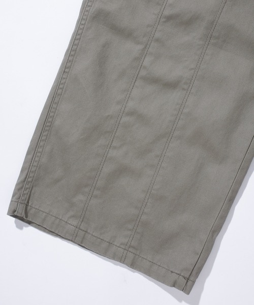 XLARGE(エクストララージ)の「PANELED WIDE CHINO PANTS(チノパンツ・メンズ・グレー/オリーブ/ブラック・34inch/32inch/30inch/36inch)」の9枚目の写真