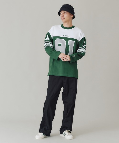 XLARGE(エクストララージ)の「PANELED WIDE CHINO PANTS(チノパンツ・メンズ・グレー/オリーブ/ブラック・34inch/32inch/30inch/36inch)」の17枚目の写真