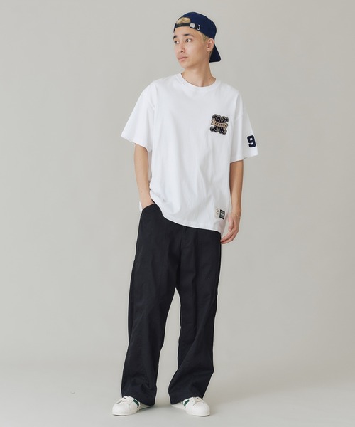 Qoo　新品　XLARGE エクストララージ　ワイドチノパンツ エクストララージ（XLARGE）（メンズ）PANELED ワイド