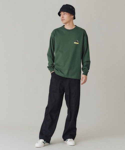 XLARGE(エクストララージ)の「PANELED WIDE CHINO PANTS(チノパンツ・メンズ・グレー/オリーブ/ブラック・34inch/32inch/30inch/36inch)」の19枚目の写真