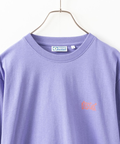 DISCUS(ディスカス)の「DISCUS ディスカス プリント長袖Tシャツ ロンT(Tシャツ/カットソー・レディース・グリーン系その他/チャコールグレー/ブラック/ホワイト/アッシュグレー/パープル・L/M)」の22枚目の写真