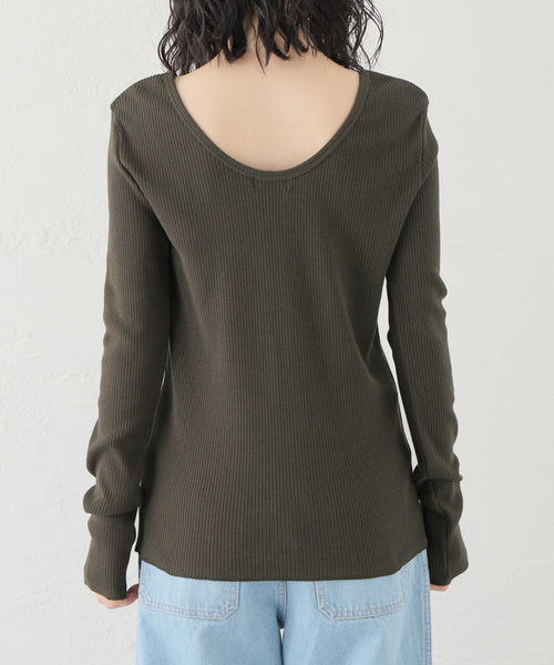 journal standard L'essage(ジャーナルスタンダードレサージュ)の「《追加》カミーノテレコプルオーバー(Tシャツ/カットソー・レディース・グレー/ホワイト系その他/ブラック系その他・FREE)」の16枚目の写真